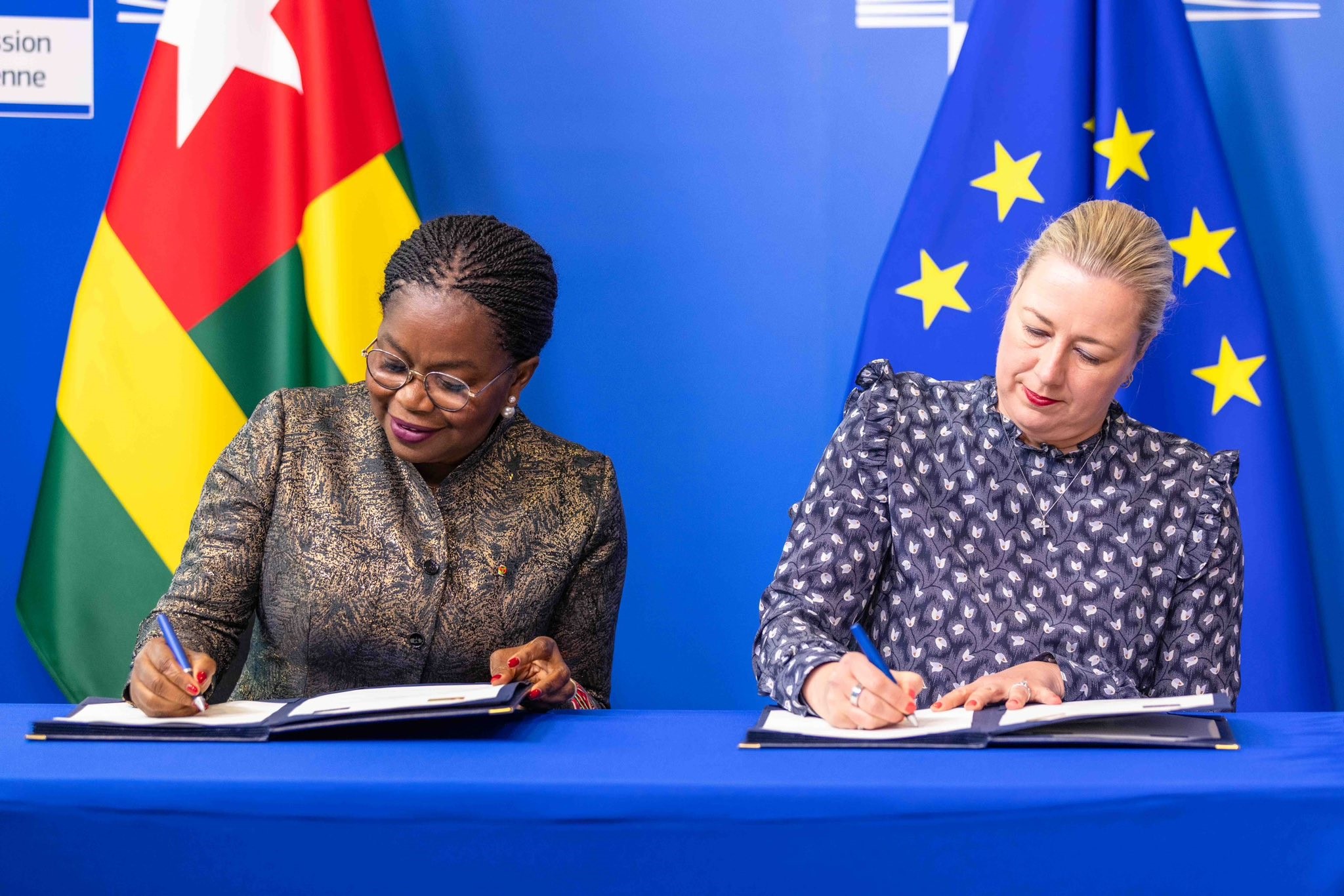 A Bruxelles, le Togo et l’UE signent deux conventions en faveur de l&#039;agriculture, l&#039;énergie et la décentralisation