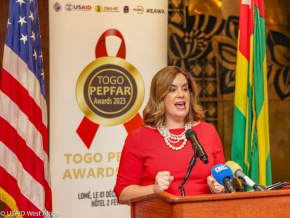 L’ambassadrice des USA en fin de mission au Togo