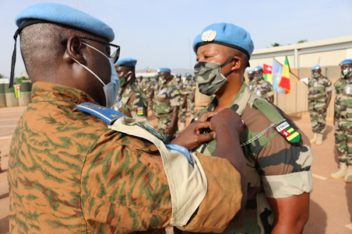 Les Nations Unies distinguent les Casques bleus Togolais déployés à Mopti
