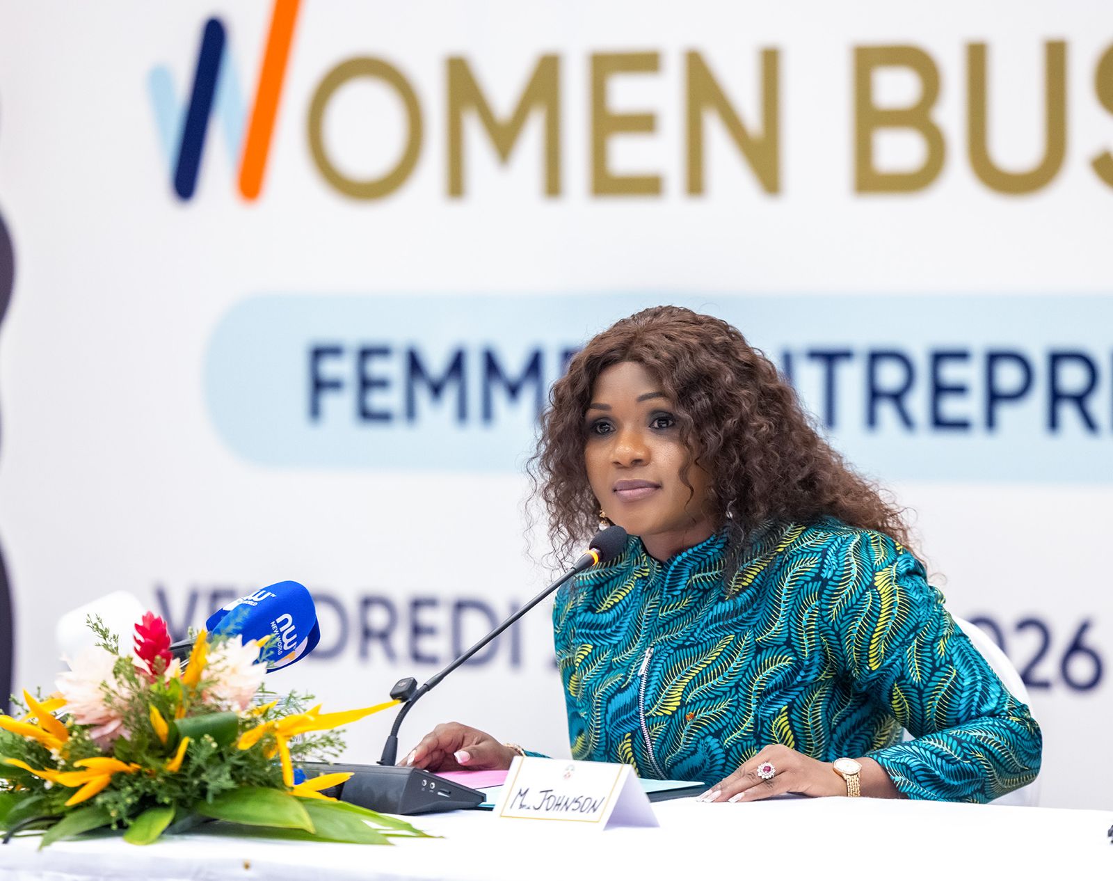 Droits &eacute;conomiques des femmes : &ldquo;notre pays continuera d&rsquo;innover et de b&acirc;tir&rdquo; (Sandra Johnson)