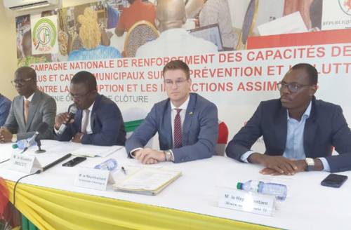 Lutte contre la corruption : fin de la tournée nationale de la Haplucia