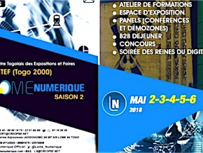 Lomé Numérique Saison 2 : les professionnels du numérique se donnent rendez-vous du 02 au 06 mai