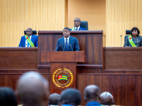Vème République, Togo de demain, actions du nouveau gouvernement…, face au Parlement, Faure Gnassingbé fixe le nouveau cap