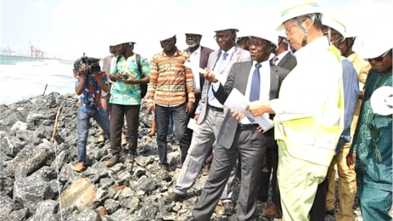 Togo : exécuté à 17 %, le nouveau port de pêche de Lomé doit être achevé pour février 2019