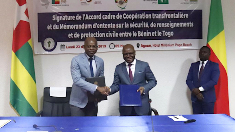 Le Togo et le Bénin renouvellent leur accord cadre de coopération transfrontalière