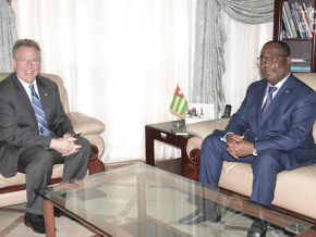 En fin de mission au Togo, l’ambassadeur des USA fait ses adieux au gouvernement
