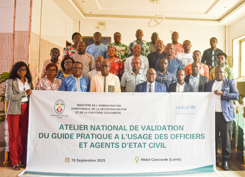 État civil : le Togo se dote d&#039;un nouveau guide pratique
