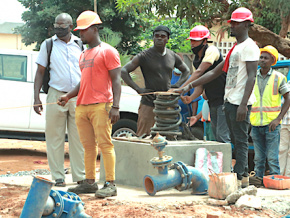 Gros travaux en cours pour améliorer la desserte en eau potable à Lomé