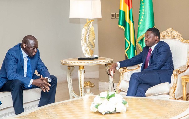 Le chef de l’Etat a reçu le Vice-président de la Banque mondiale, Ousmane Diagana