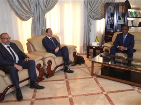 Le Directeur G&eacute;n&eacute;ral des Services aux Gouvernements du groupe Cotecna a &eacute;t&eacute; re&ccedil;u ce jeudi &agrave; la Primature