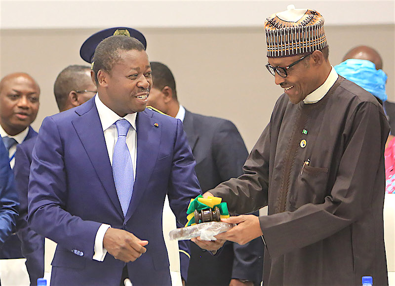 Muhammadu Buhari veut capitaliser sur l’expérience de Faure Gnassingbé à la tête de la Cedeao