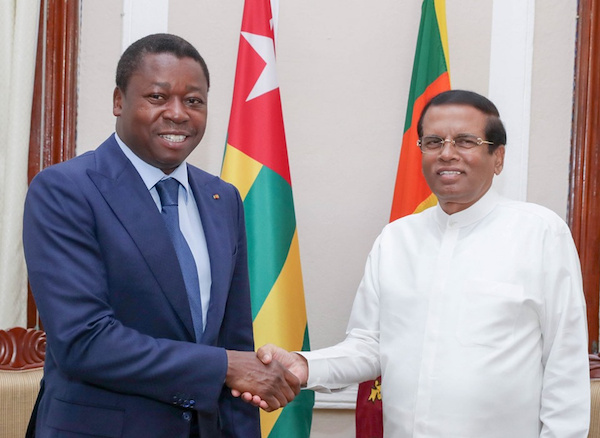 Le Chef de l’Etat en visite officielle au Sri Lanka