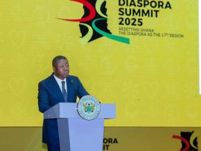 Diaspora : &agrave; Accra, Faure Gnassingb&eacute; a plaid&eacute; pour la r&eacute;paration des pr&eacute;judices