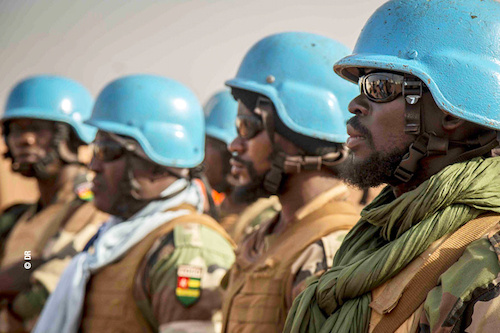 Des casques bleus togolais de la MINUSMA victimes d’une attaque kamikaze