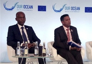 Robert Dusssey, porte-voix du Continent, à Malte pour la 4ème Conférence « Our Ocean »