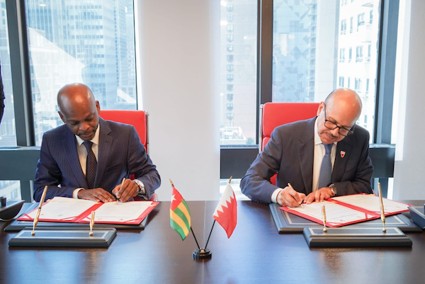 Le Togo et le Bahreïn établissent des relations diplomatiques