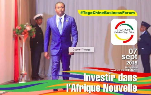 5 projets phares du PND 2018-2022 au cœur du 1er Business Forum Togo-Chine